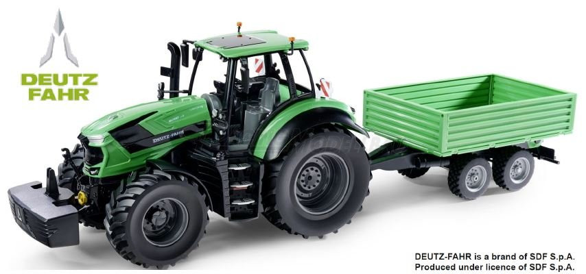 Deutz-Fahr 8280 TTV+Anhänger