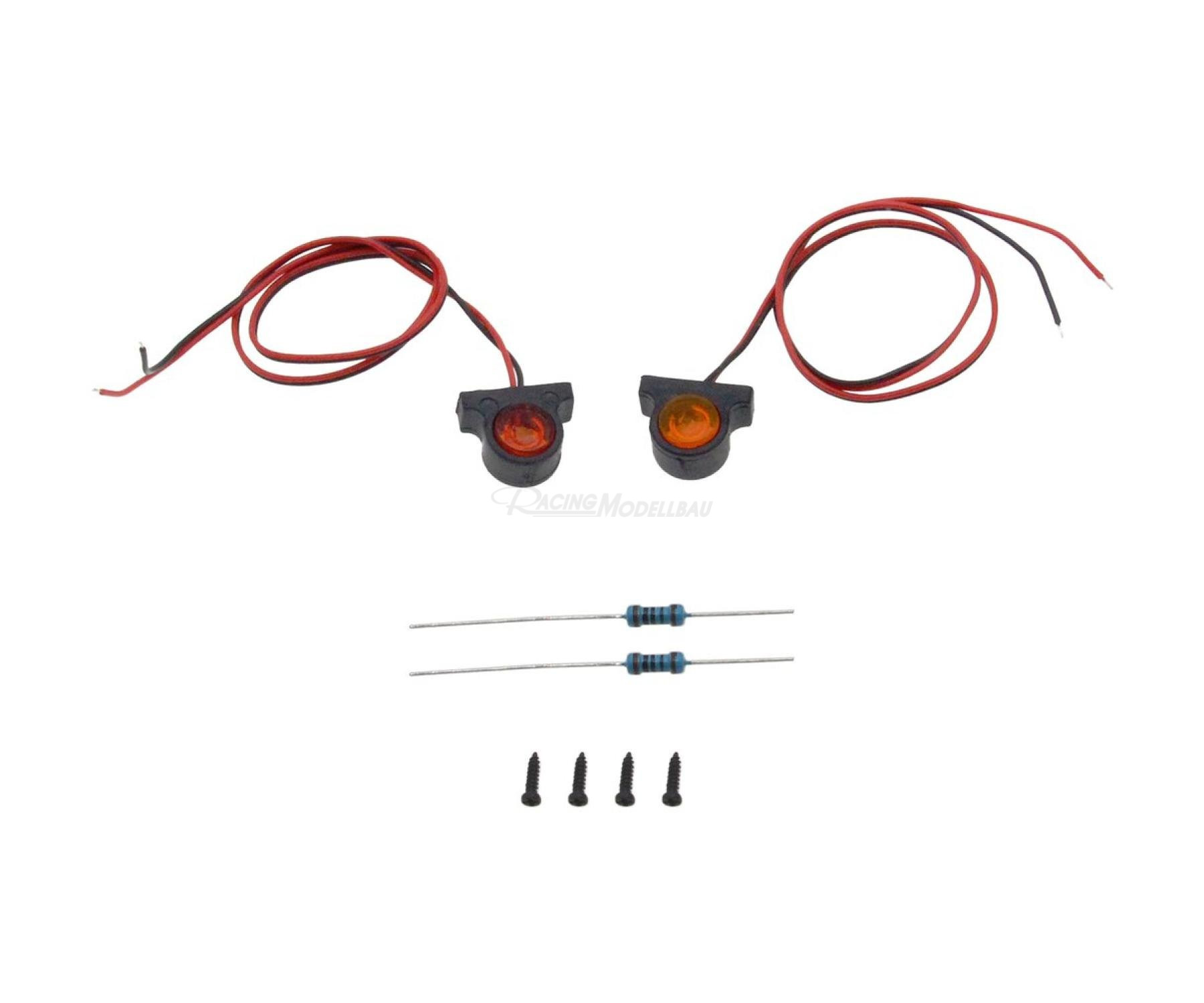 Begrenzungsleuchten Rot/Orange (2)