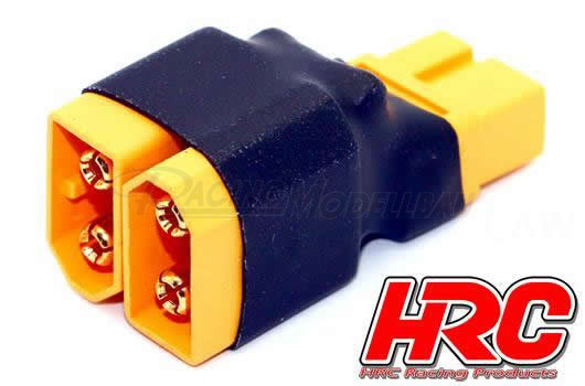 Adapter XT60 Stecker für 2 Akkus in Serie