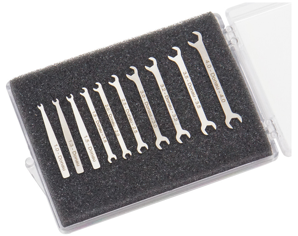 Micro Maulschlüssel Set 10tlg 1-4mm