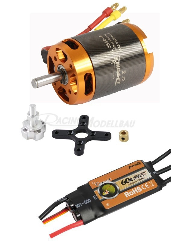 Brushless-Set AL3548-4/60ARegler