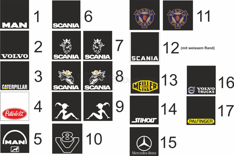 Schmutzlappen bedruckt klein