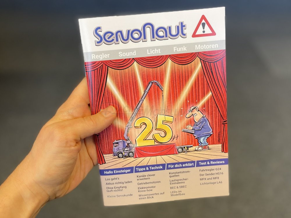 Bröschüre 25 Jahre Servonaut