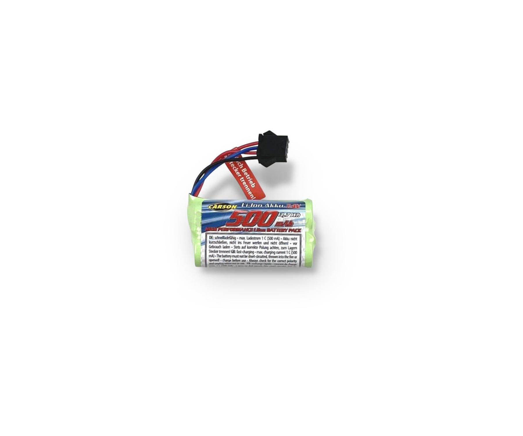 Akku Deutz 7,4V/500mAh Trakt.JST-4