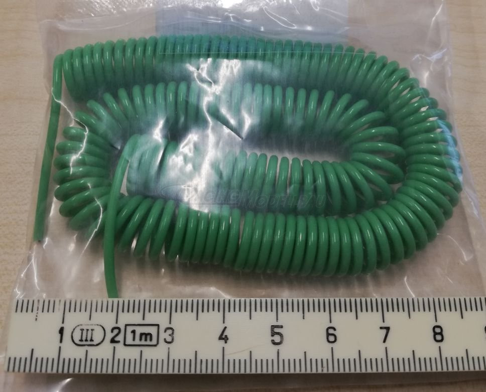 Spiralkabel grün Ø2/280mm