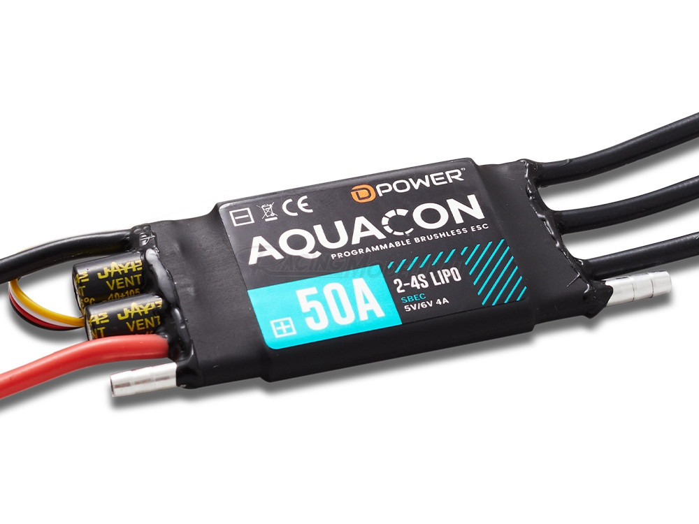 AQUACON 50A S-BEC Brushless Regler