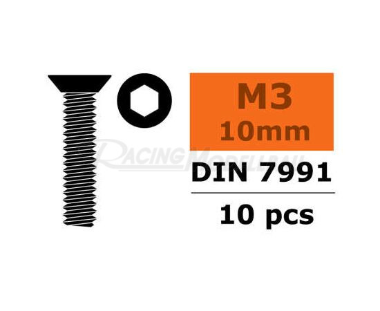 Senkschraube Innensechskant M3x10