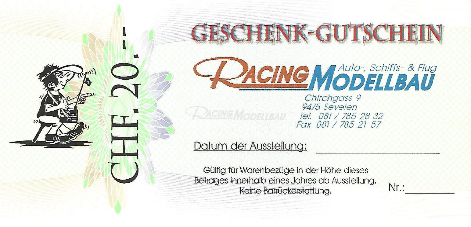 Geschenk-Gutschein CHF 20.00