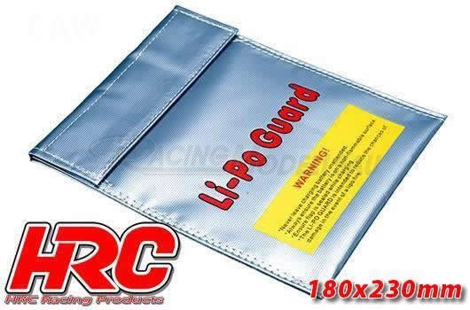 LiPo Fire Tasche flach 180x230mm
