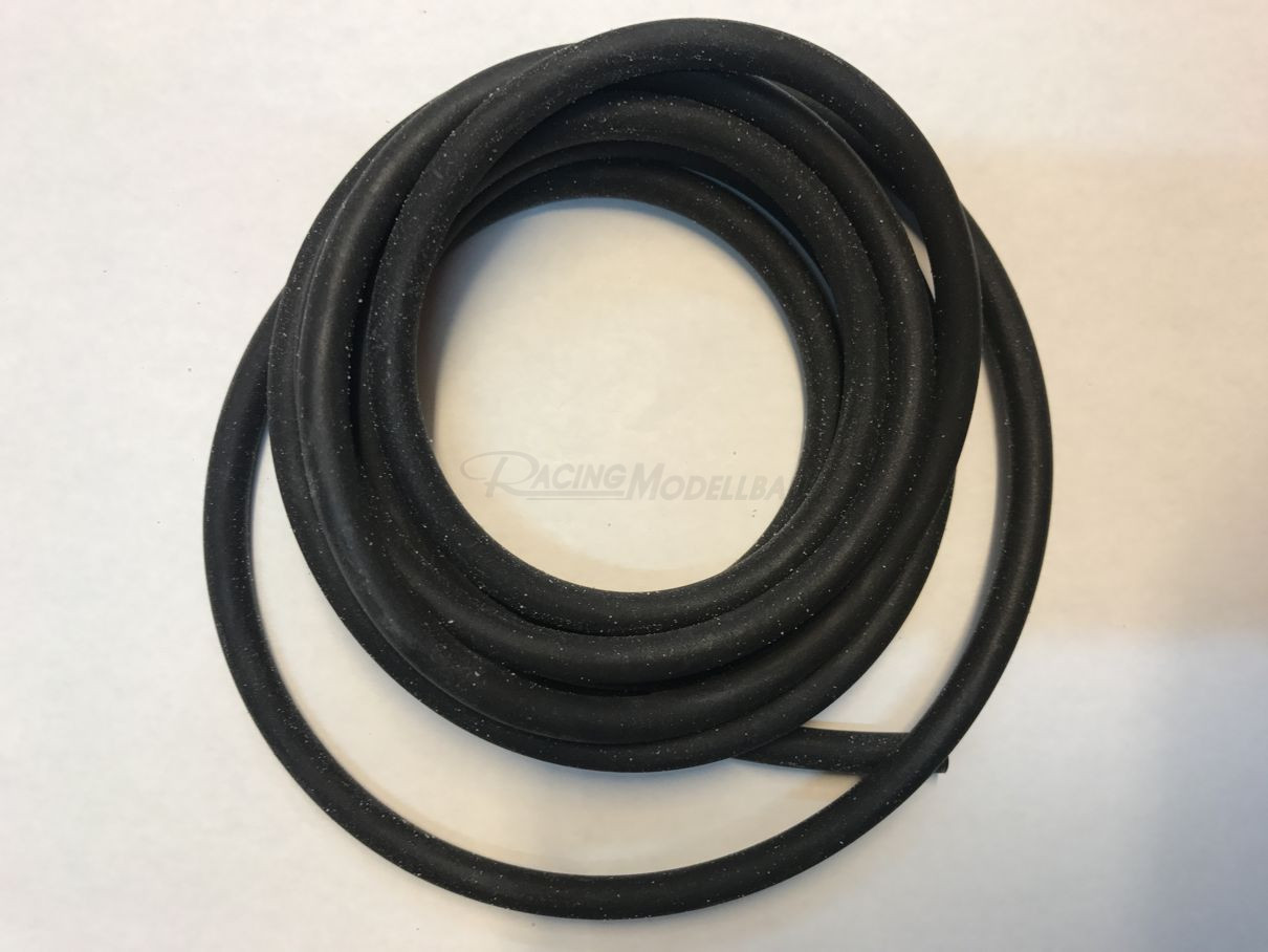 Gummischlauch schwarz 6mm 2m