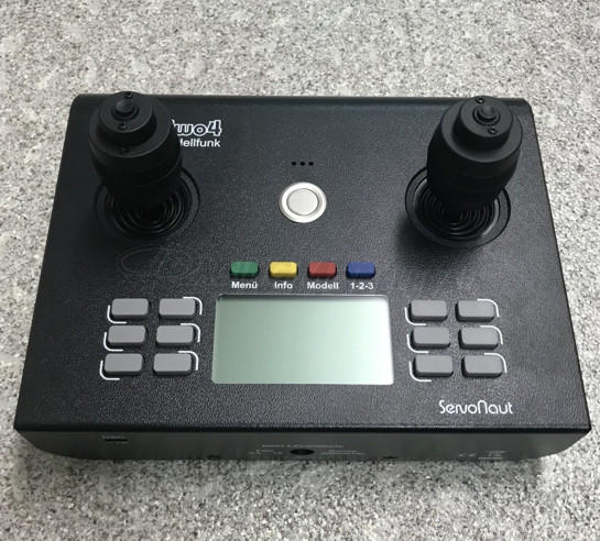 Zwo4HS16 3D-Knüppel schwarz ohne Spur