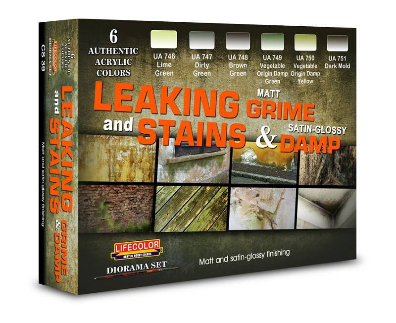Farbset Schmutz 6x22ml