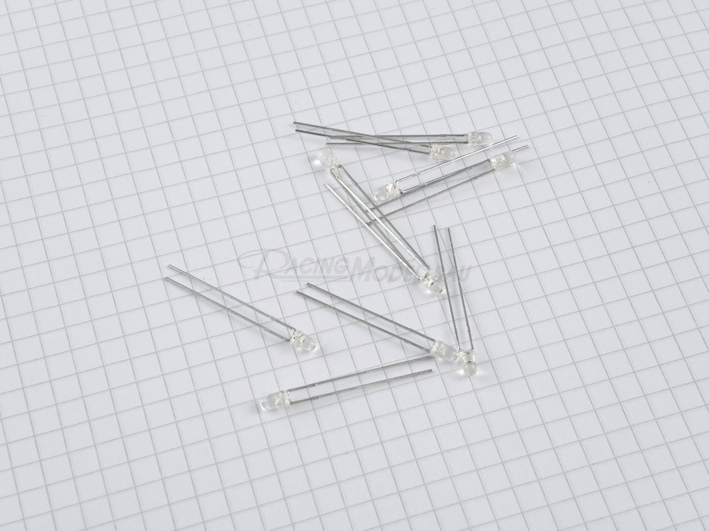 LED ultragelb klar 3mm 10 Stk.