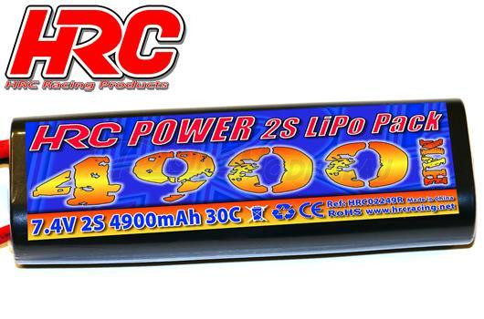 LiPo 2S 7.4V 4900mAh 30C