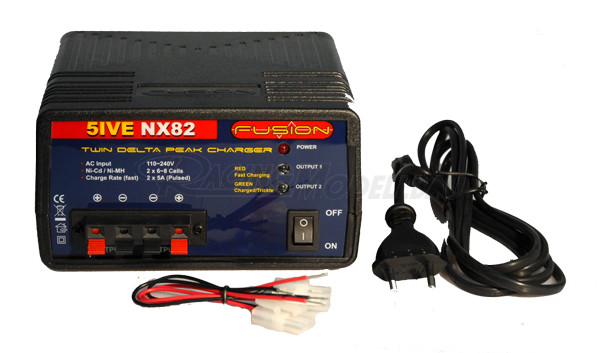 Lader NX82 5ive 2x5Amp. 6-8Z Delta Peak