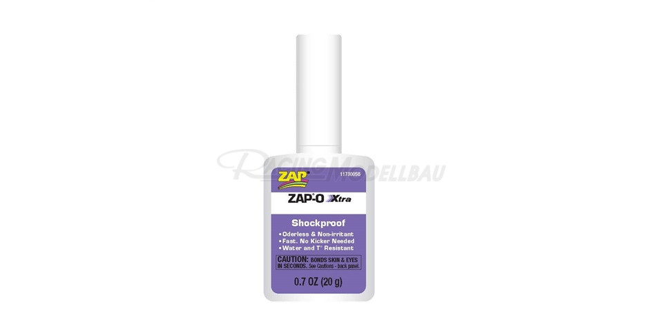 ZAP-O Foam Safe 'Xtra' CA Sek-Kleber Styro 20gr