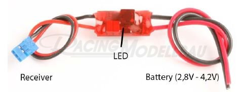 Voltage Booster 1S LiPo Output 5,9V