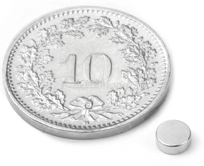 Scheibenmagnet Ø4mmx1.5mm 1 Stk.