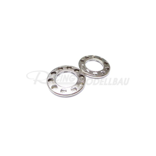 Wheel protect cover pair silver