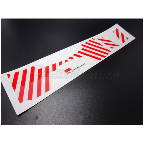 Bumper Hazard Warning Decal Arocs