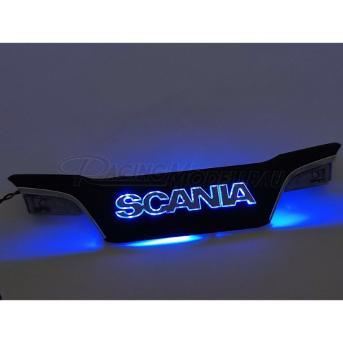 Front Grill Scania Logo LED blue