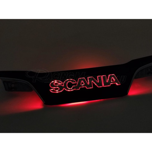 Front Grill Scania Logo LED red