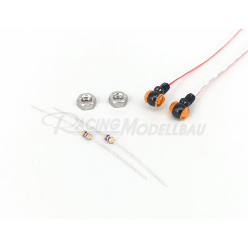 Orange Boundary SMD Lights 3V