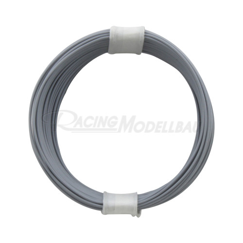 Kupfer Litze grau Ø 0.04mm 10m