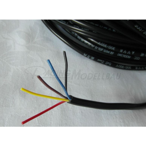 5pol-Kabel für Steckverbinder 1m