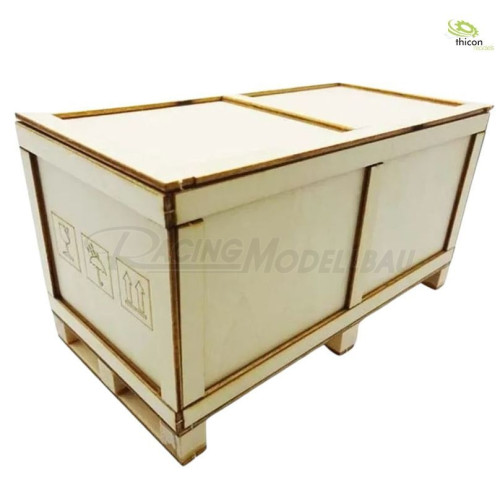 Paletten-Transportkiste aus Holz, Bausatz