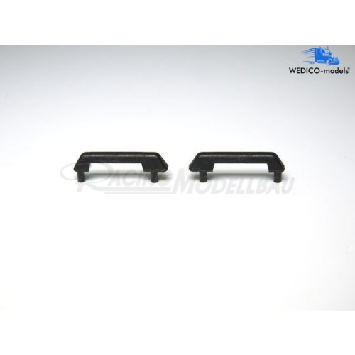 Griffe universal schwarz 2Stk.