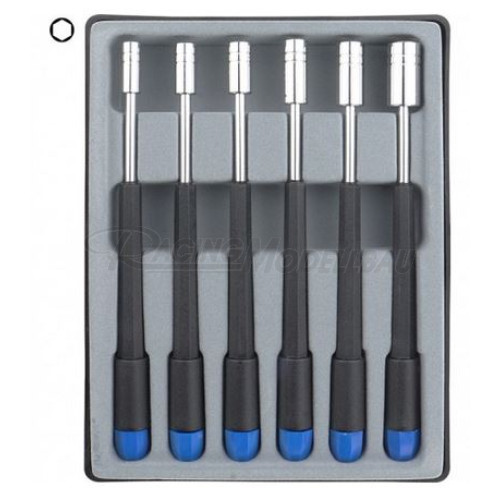 Steckschlüssel Set 6-teilig 6-Kant 4,0-8,0mm