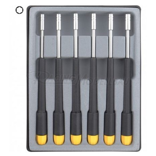 Steckschlüssel Set 6-teilig 6-Kant 2,0-4.0mm