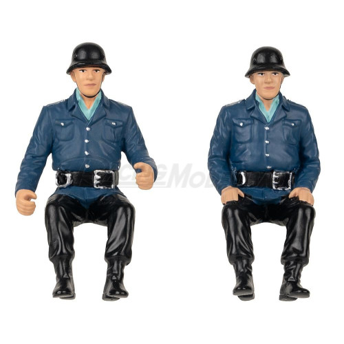 Feuerwehrleute, sitzend Pola