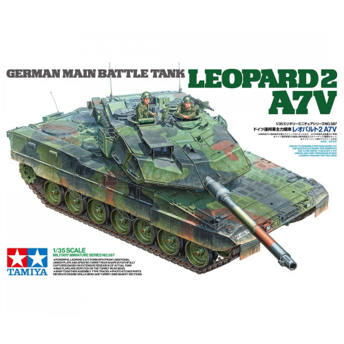 German Battle Tank Leopard2 A7V
