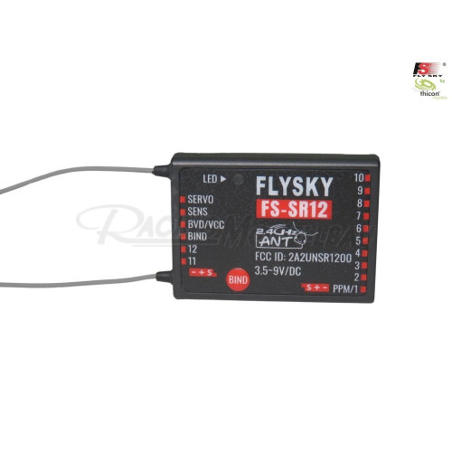 Empfänger FS-SR12 ANT 12-Kanal für FS-ST8