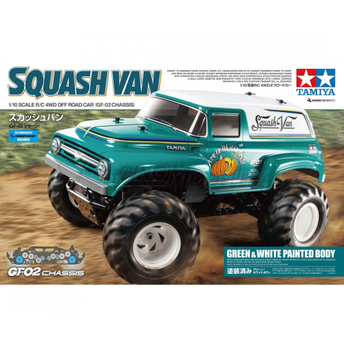 1/10 R/C Squash Van Painted