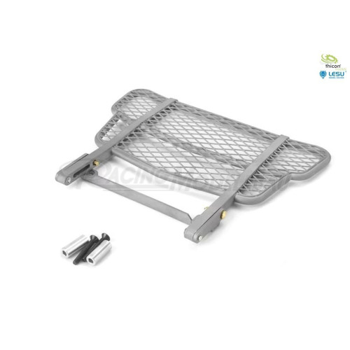 Rammschutz für Mercedes aus V2A mit Gitter