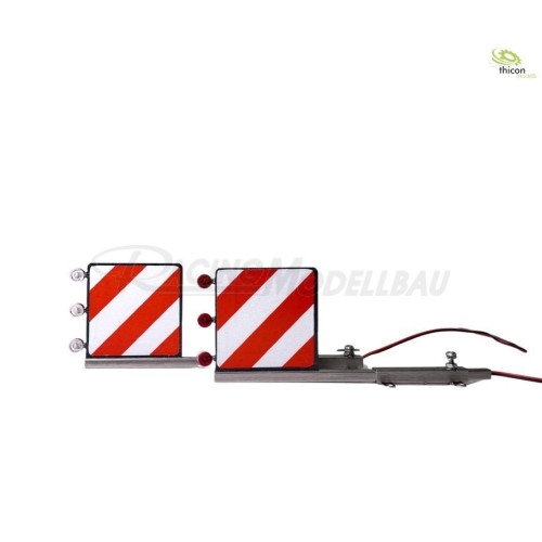 Warnschild-Tafeln mit LED