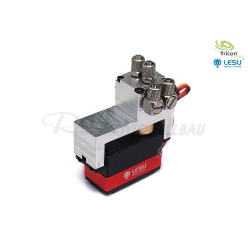 Hydraulik Steuerventil Alu 1-fach mit Servo