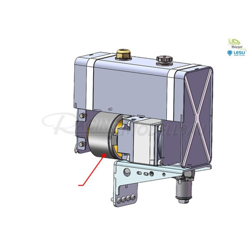 Hydraulik-Pumpe im Tank 15-20 bar