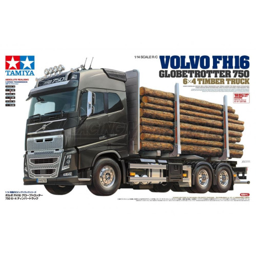 Volvo FH16 Globetrotter 750 6x4 Timber Truck