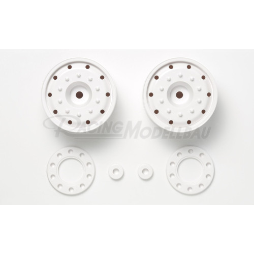 Wheels 30mm white (Hex, 2pcs)