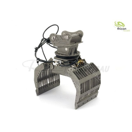 Sortiergreifer mit Hydraulik aus V2A für 36t Bagge