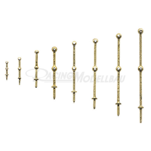 Relingstütze 10mm 2 Durchz(10)