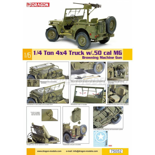 1/4 Ton 4x4 Truck 1:6