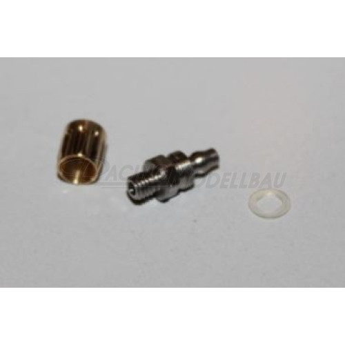 Nippel gerade 4x2,5mm für M3 Schlauch