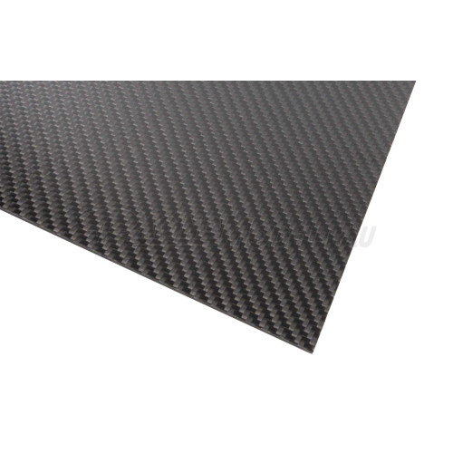 Carbonfaser-Platte 200x400mm 2,0mm