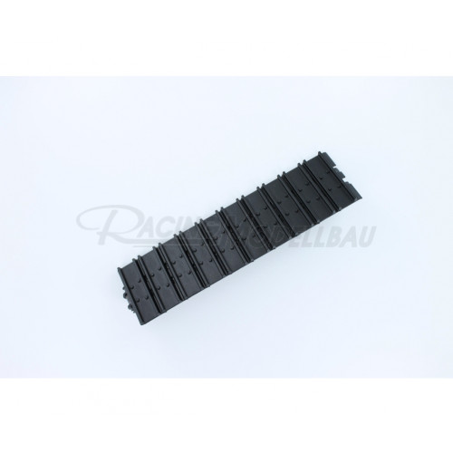 2-Steg Raupenkette schwarz LR634