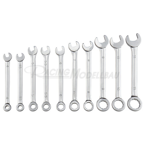 Mini-Ring-Maulschlüssel SET 10-tlg.